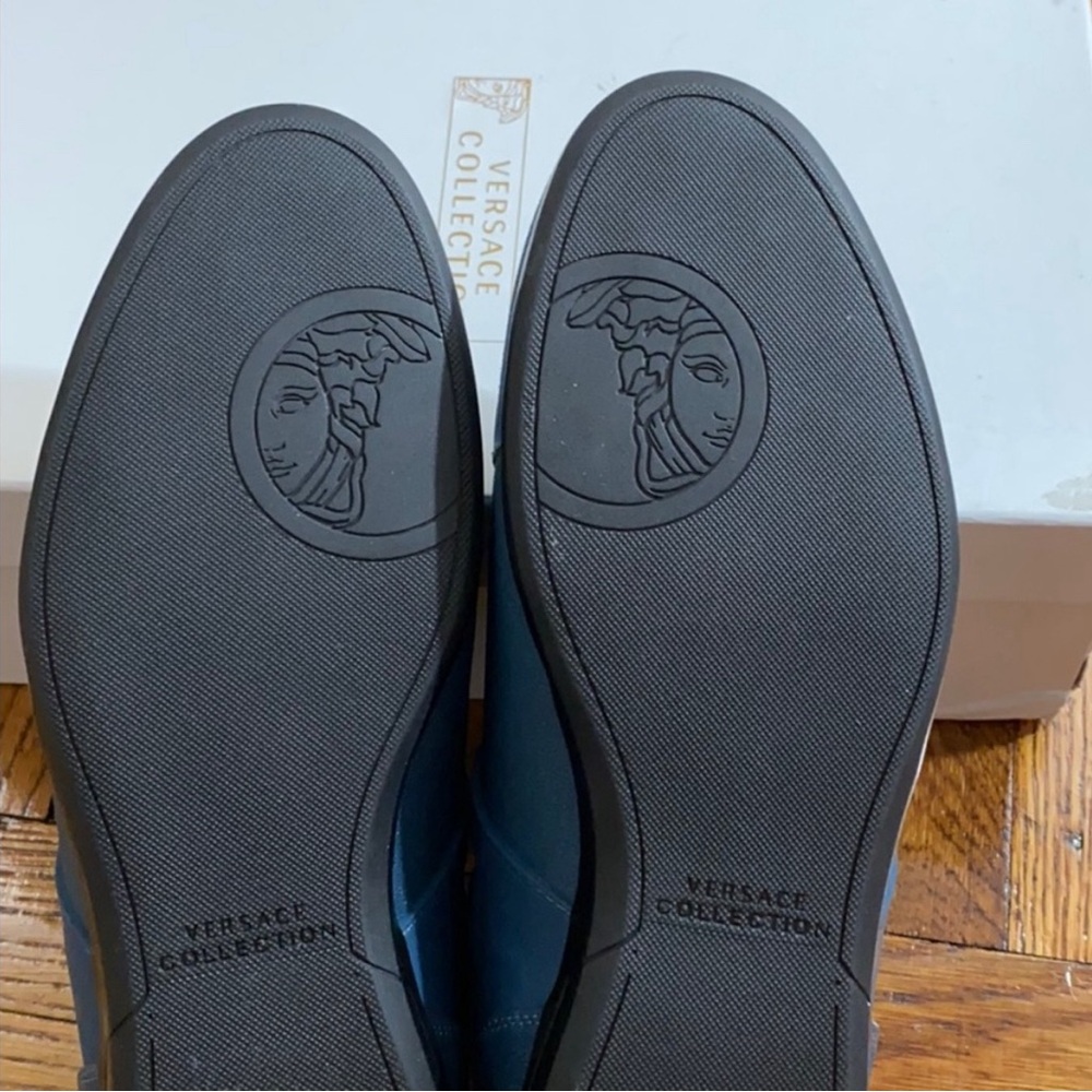 Blue Versace Collection Shoes - Picture 5 of 7
